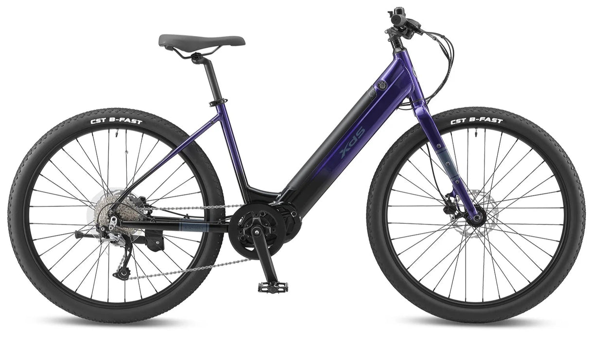 XDS E-Street Ladies 27.5" E-Bike Blue/Black