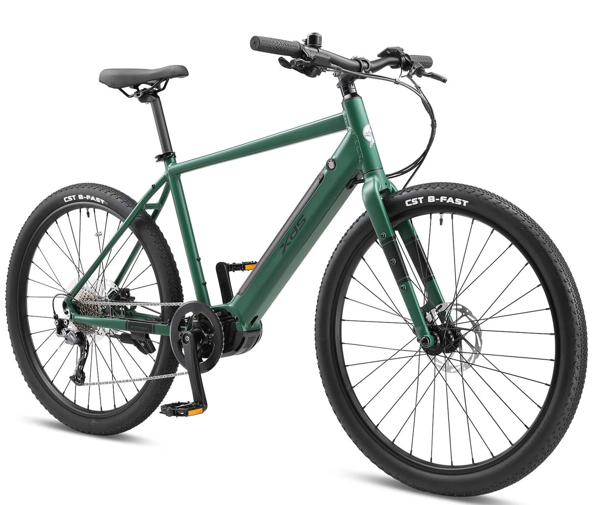XDS E-Street Mens 27.5" E-Bike Forest