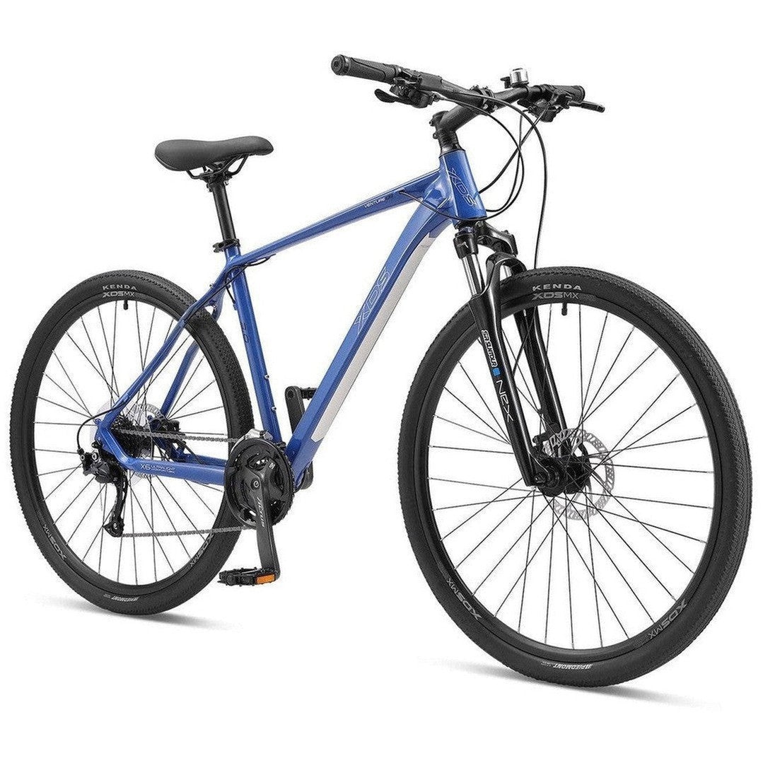 XDS Venture 3.0 700c Mens 27 Speed Sports Bike Galaxy Blue Crooze Australia