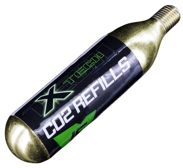 X-Tech 25g Threaded CO2 Cartridge