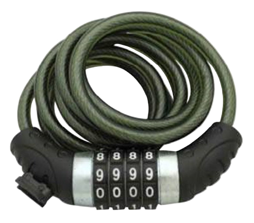 X-Tech Combination Lock Cable 8mm x 180cm with Bracket