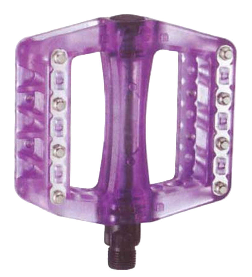 X-Tech BMX Pedal 9/16 Inch Plastic & Metal Pins
