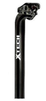 X-Tech Alloy 400mm Seat Post Black