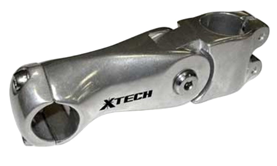 X-Tech Adjustable Ahead Stem 1-1/8" x 25.4mm Silver