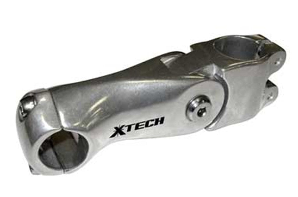 X-Tech Adjustable Ahead Stem 1-1/8" x 25.4mm - Silver