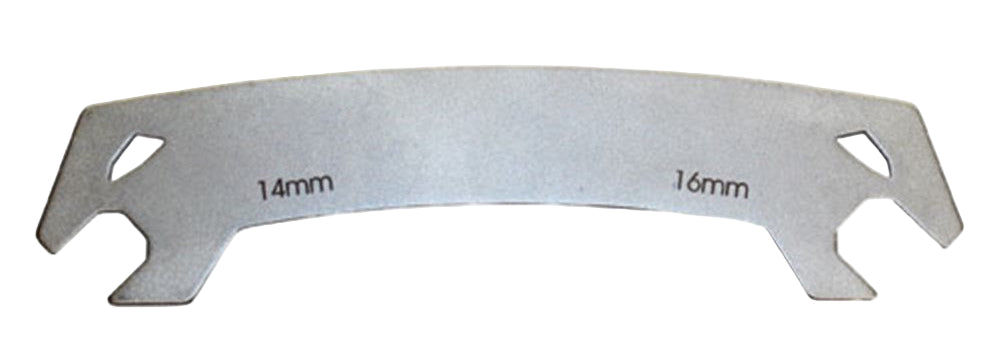 X-Tech Double Ended Cone Wrench 14mm/16mm