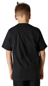 Fox YOUTH PINNACLE SS TEE - Black BACK