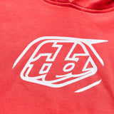 Troy Lee Designs Badge Youth Pullover Scarlet DETAILS