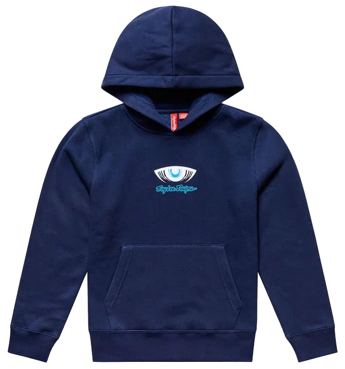 Troy Lee Designs Cyborg Youth Pullover Navy FRONT