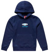 Troy Lee Designs Cyborg Youth Pullover Navy FRONT