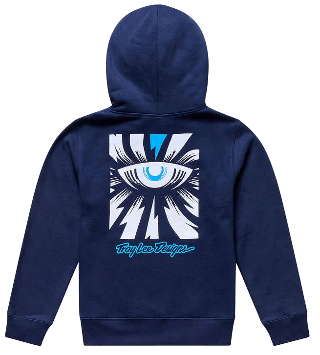 Troy Lee Designs Cyborg Youth Pullover Navy BACK