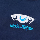 Troy Lee Designs Cyborg Youth Pullover Navy DETAILS