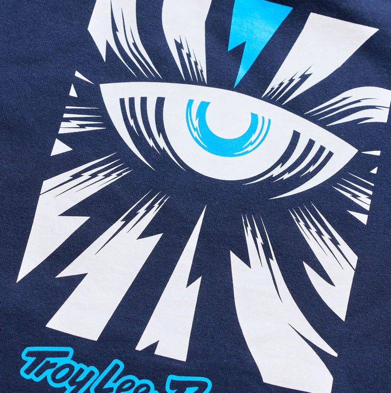 Troy Lee Designs Cyborg Youth Pullover Navy DETAILS