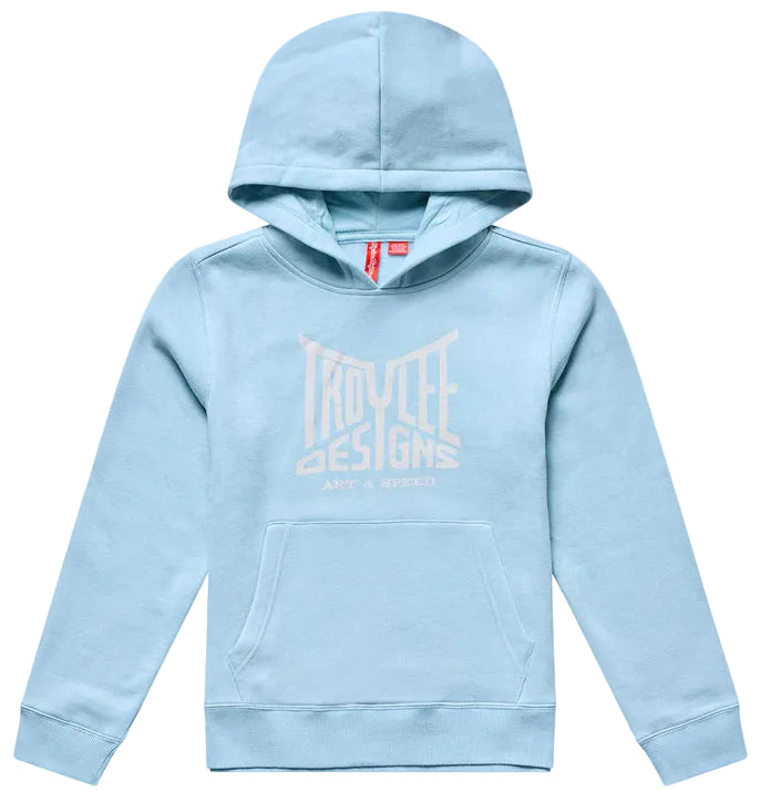 Troy Lee Designs Handlebar Youth Pullover Dawn Blue FRONT
