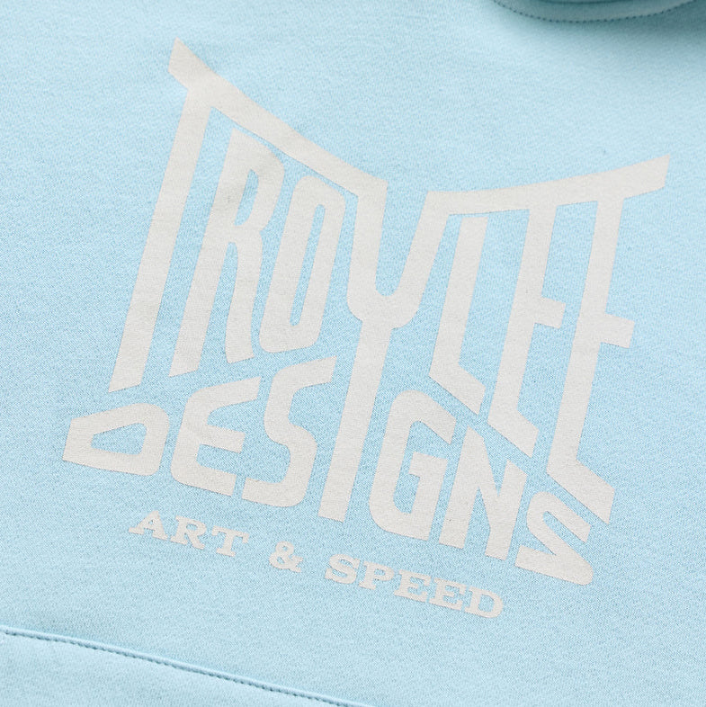 Troy Lee Designs Handlebar Youth Pullover Dawn Blue DETAILS