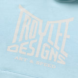Troy Lee Designs Handlebar Youth Pullover Dawn Blue DETAILS