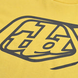 Troy Lee Designs Badge Youth Short Sleeve Tee Butter DETAILS