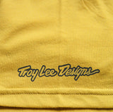 Troy Lee Designs Badge Youth Short Sleeve Tee Butter DETAILS