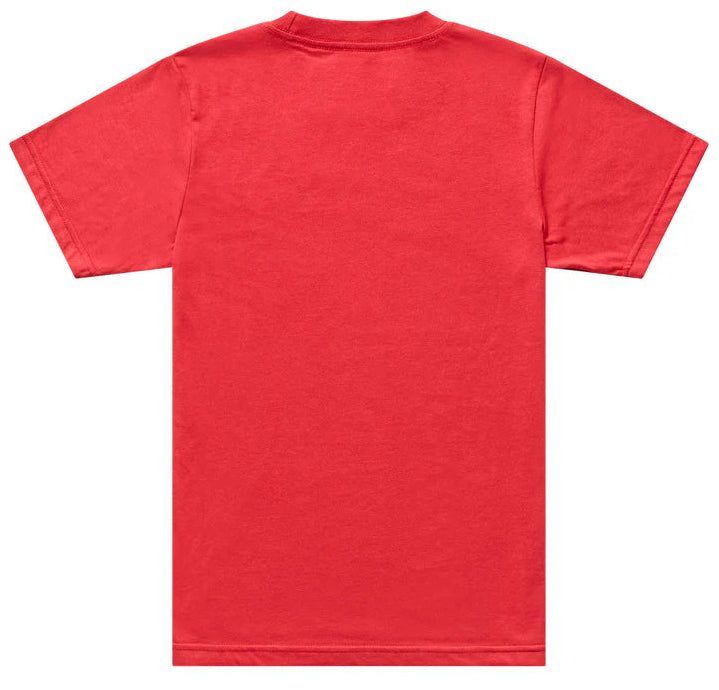 Troy Lee Designs Deuces Youth Short Sleeve Tee Scarlet BACK