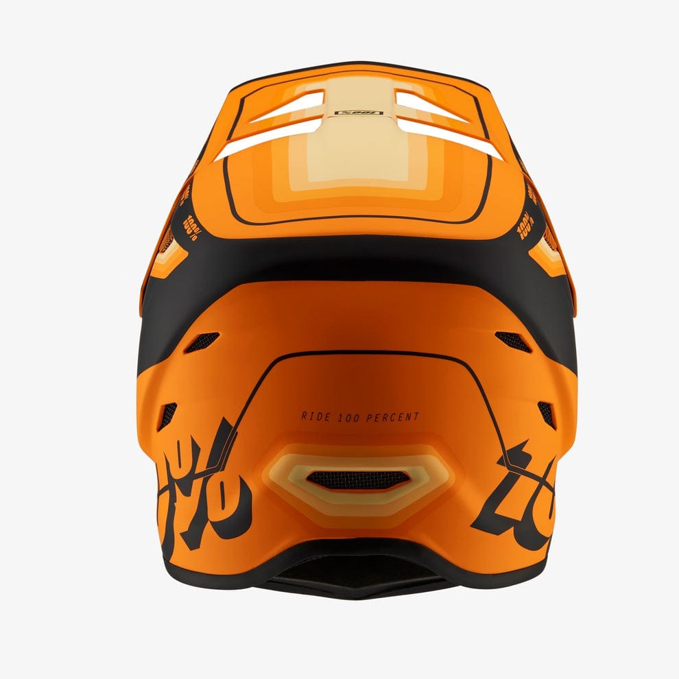 100 Percent STATUS Youth Helmet Topenga Orange/Black