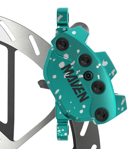 Sram Disc Brake Maven Ultimate Stealth Expert Kit- Aluminum Lever, Ti Hardware