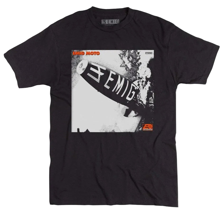 ODI Emig Zeppelin Tee Black FRONT