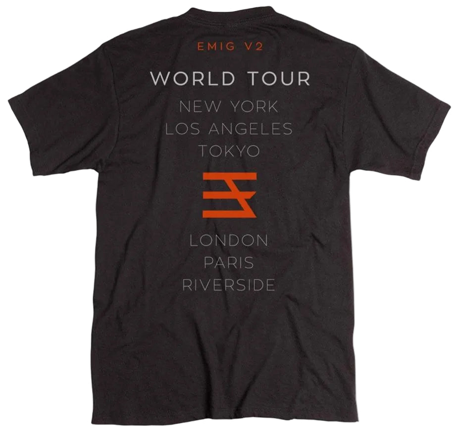 ODI Emig Zeppelin Tee Black BACK