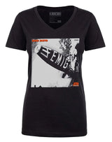 ODI Emig Zeppelin Womens Tee Black FRONT