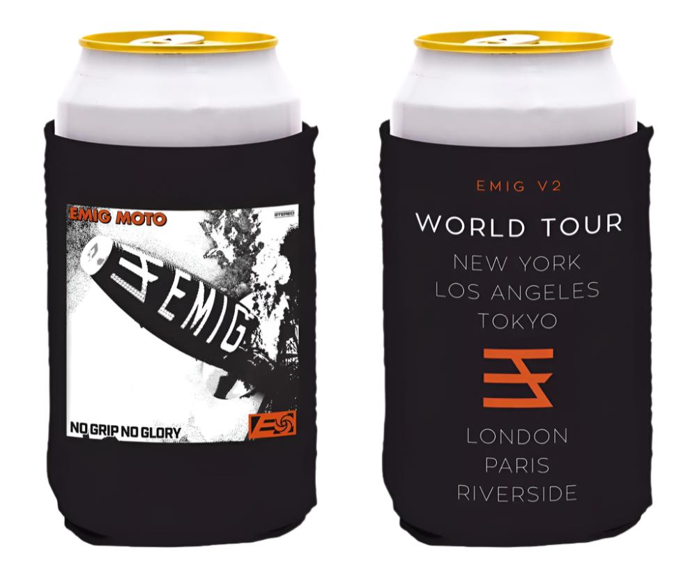 ODI Stubby Cooler Coozie Emig Zeppelin Black