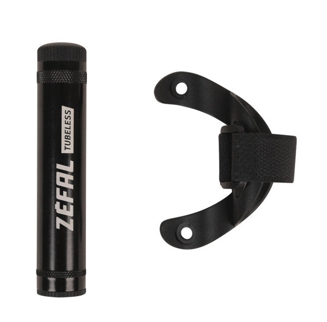 Zefal Tubeless Repair Tool Black Tube with Clip