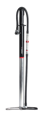 Zefal Profil Travel Floor Pump Silver/Black