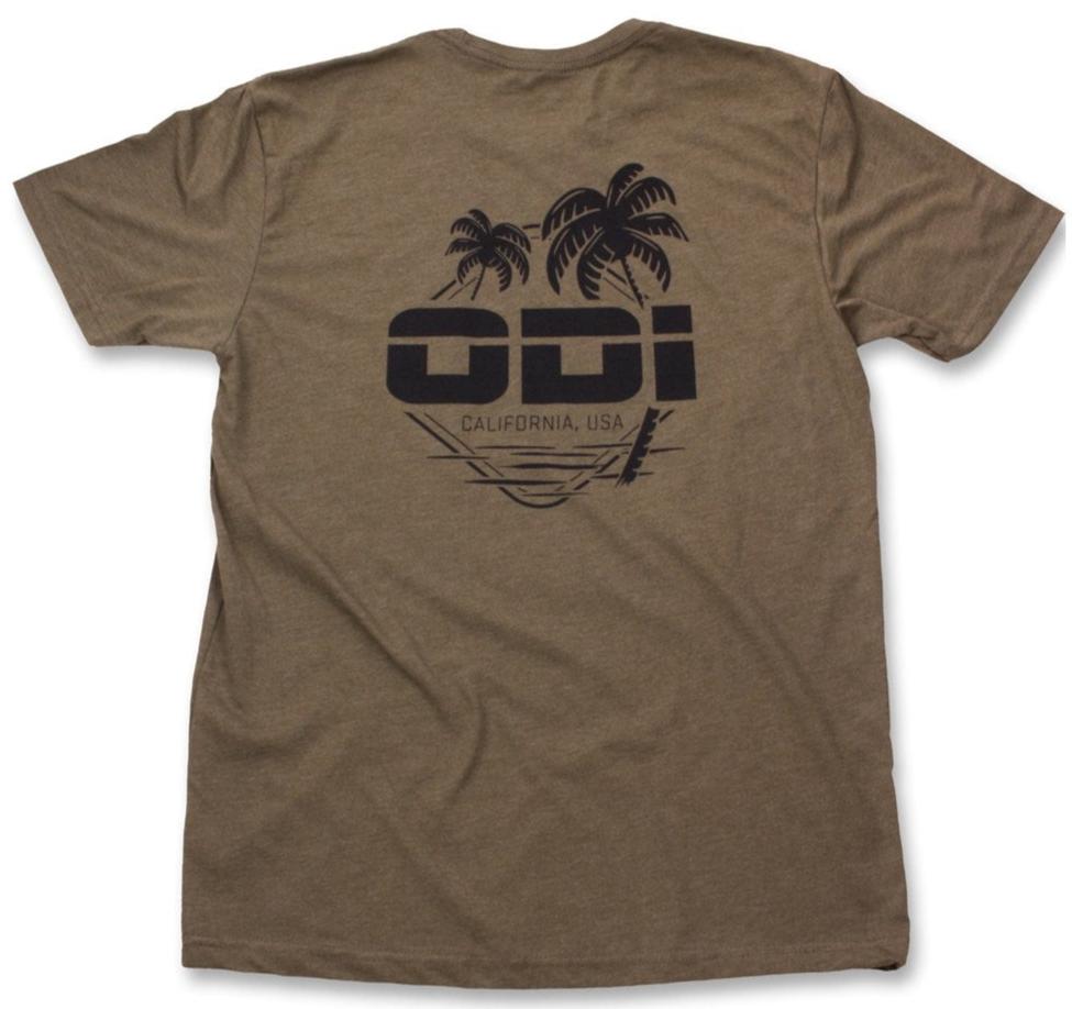 ODI California Tee Olive / Black