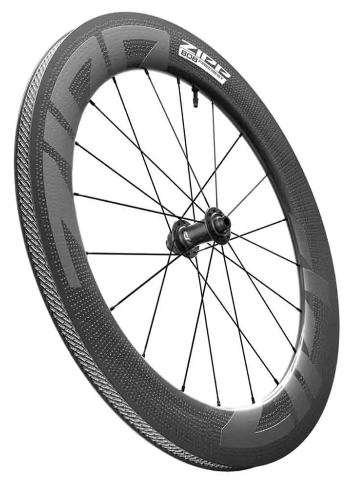 Zipp 808 Firecrest Carbon 700c Tubeless Disc Brake Wheel 12x142mm Center Lock