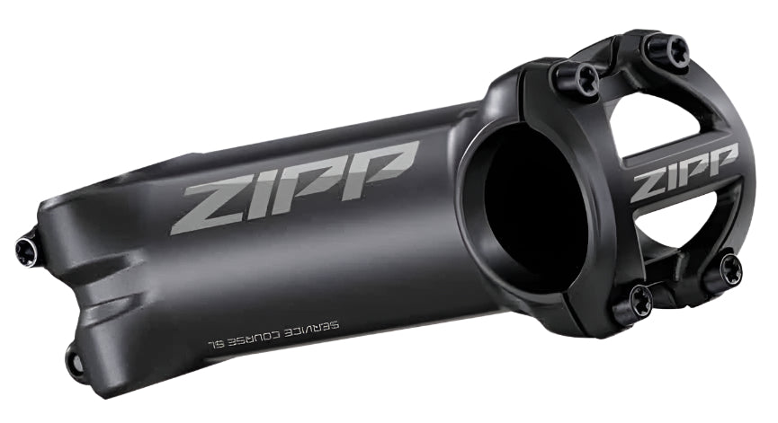 Zipp Service Course SL 6° 120mm 1.125 Matte Black Stem with Uni Faceplate