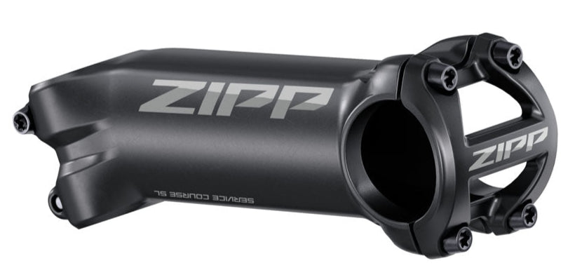 Zipp Service Course SL 17° 70mm 1.125 Matte Black Stem with Uni Faceplate