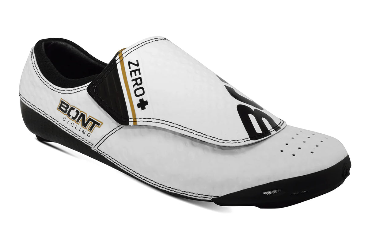Bont Zero+ Carbon Triathlon Shoes White/Black/Gold
