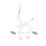 Zipp Tangente Platinum Pro Evo Brake Pad Set (SRAM/Shimano)