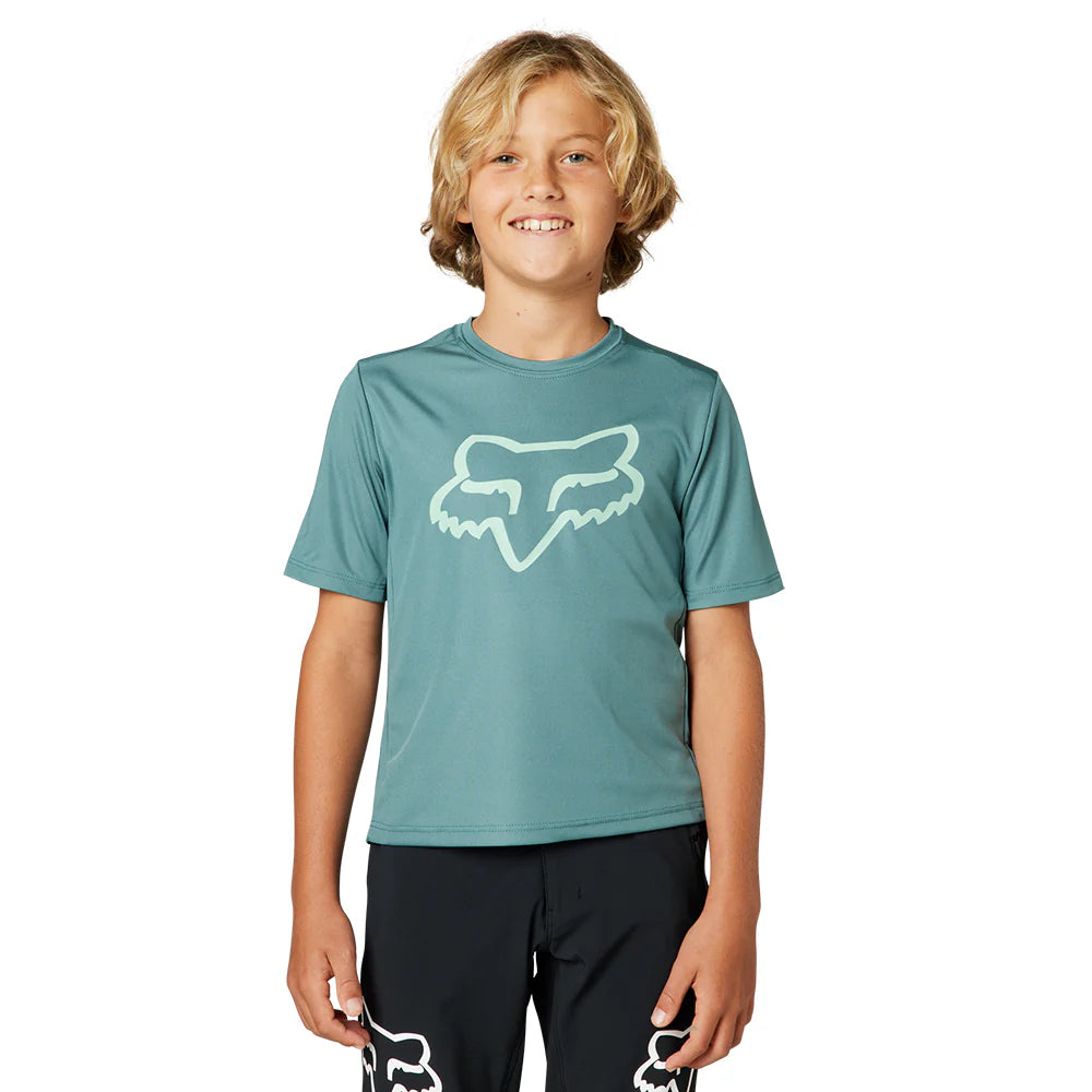 Fox YOUTH RANGER SS JERSEY - Sea Foam