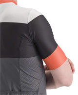 CASTELLI SEZIONE JERSEY DARK GRAY/BLACK-SCARLET IBIS SLEEVE