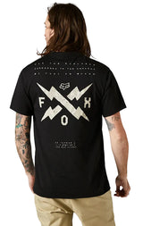Fox CALIBRATED Short Sleeve TECH TEE Black Back Facing Model 