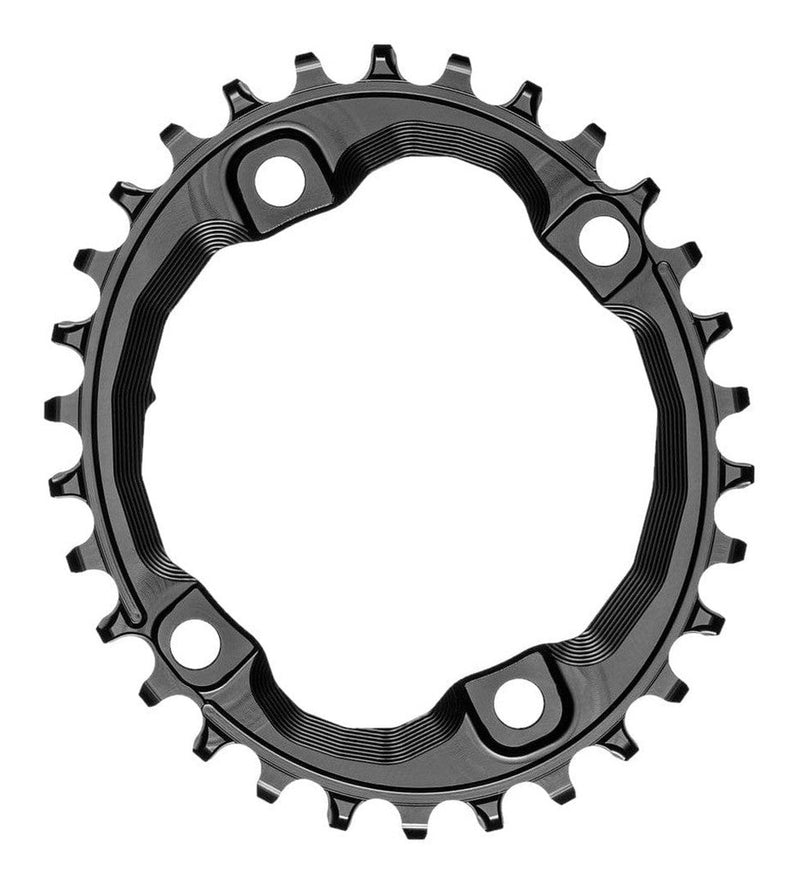 absoluteBLACK Oval Premium Shimano XT Asymmetrical 30T Chainring | Crooze