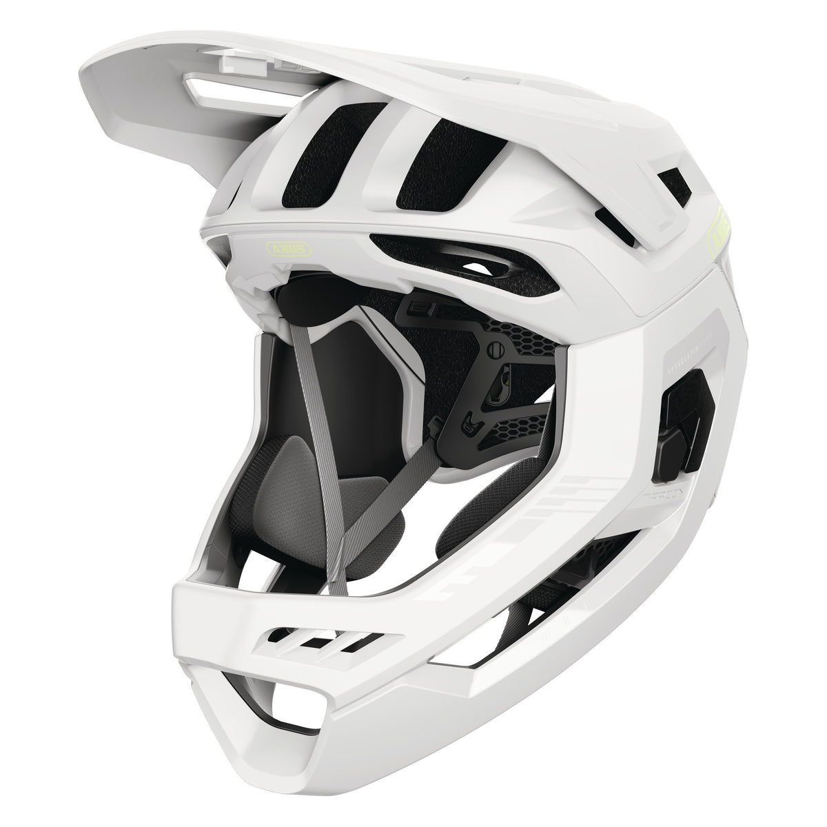 Abus Targon MIPS MTB Helmet - Lemon White