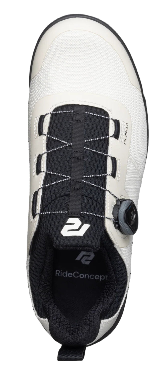 Ride Concepts Accomplice BOA Men's White Shoes
