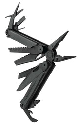 Leatherman Wave Plus Stainless Steel Multitool Black Molle Sheath