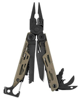 Leatherman Signal Multi-Tool with Black Nylon Sheath - Coyote