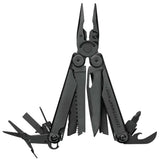 Leatherman Wave Plus Stainless Steel Multitool Black Molle Sheath