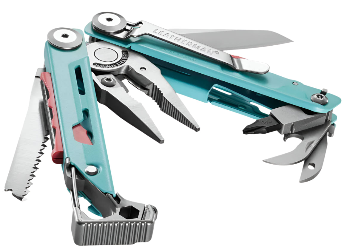 Leatherman Signal Aqua-Silver Multi-Tool