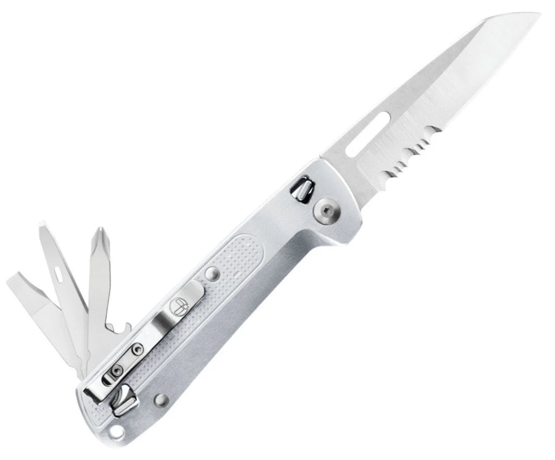 Leatherman Free K2X Silver Multi-Function Pocket Knife