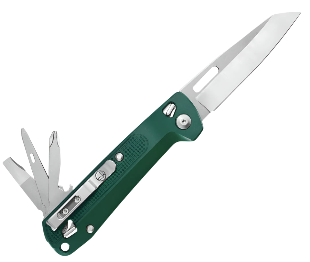 Leatherman Free K2 Evergreen Multi-Tool Pocket Knife