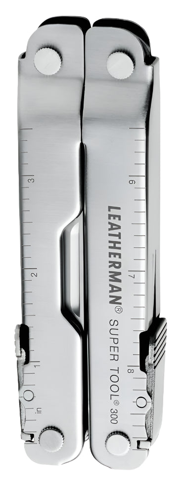 Leatherman Super Tool 300 Stainless Multitool with Black Nylon Sheath